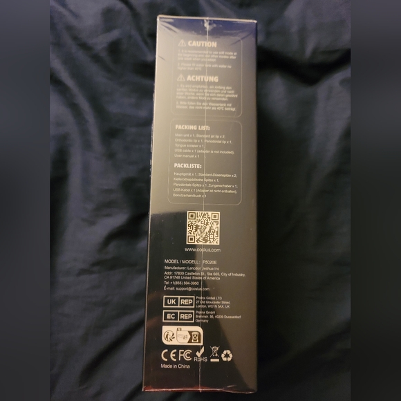 New Cosolus 300ML Cordless Rechargeable Water Flosser for Teeth & Gums! - Picture 12 of 13